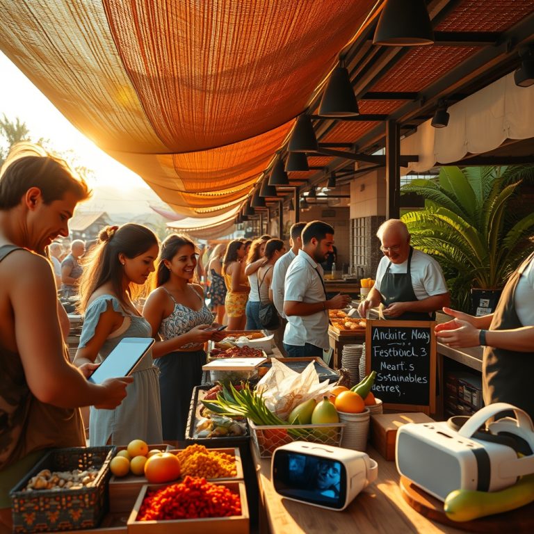 Culinary Tourism in the Digital Age: How AI and Local Flavors Are Crafting Immersive Food Journeys