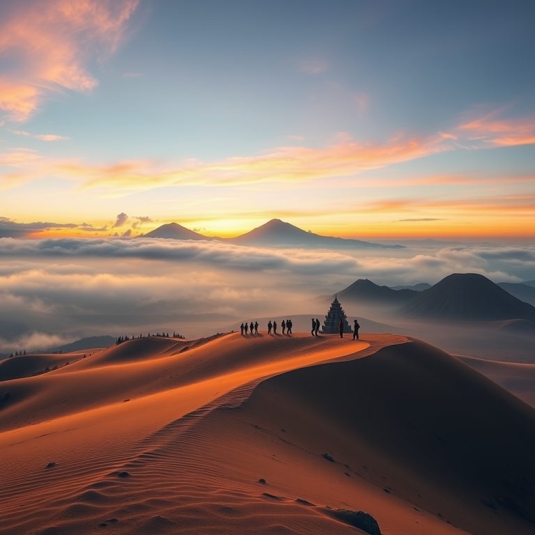 Starlit Trails and Sacred Peaks: Unraveling the Mystical Layers of Mount Bromo’s Enigmatic Landscape