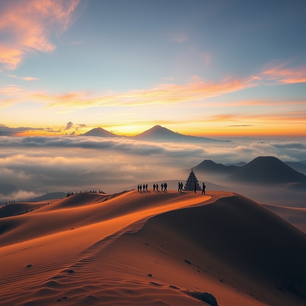 Starlit Trails and Sacred Peaks: Unraveling the Mystical Layers of Mount Bromo’s Enigmatic Landscape