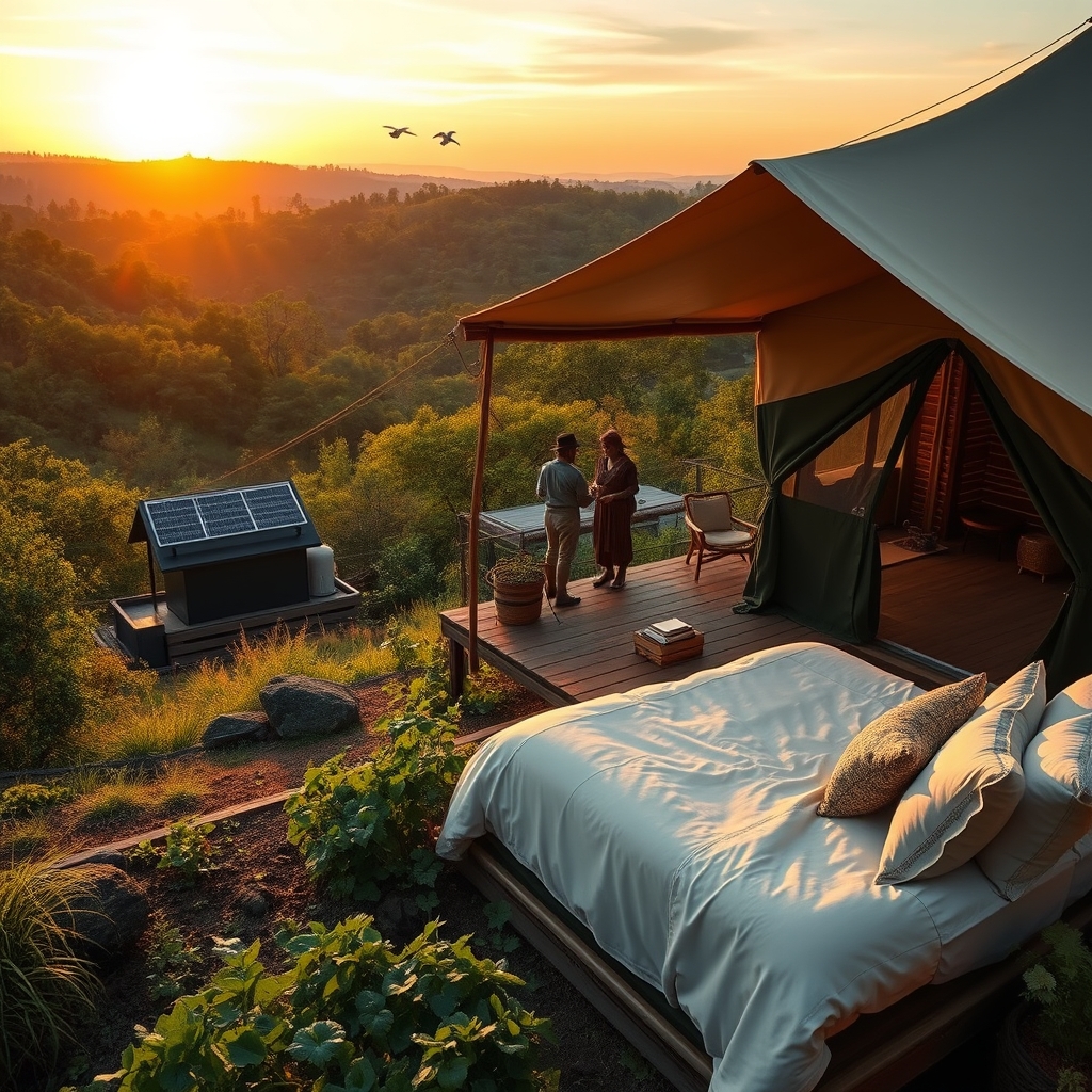 The Rise of Regenerative Glamping: Where Luxury Meets Eco-Conscious Adventure